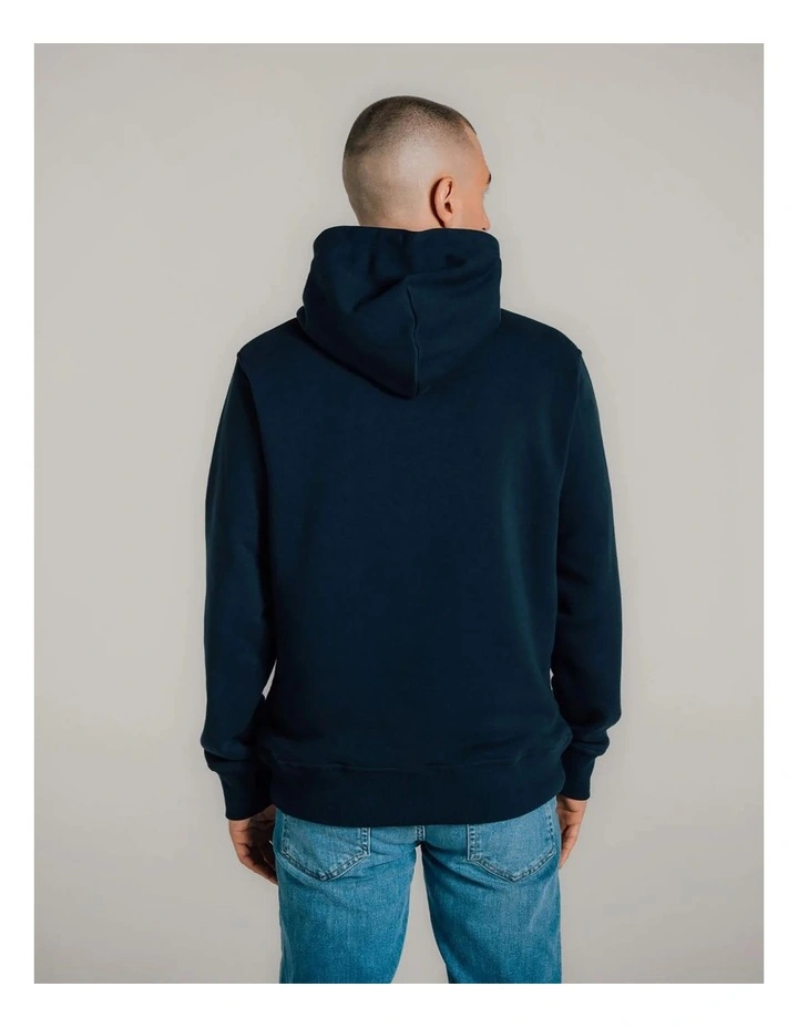 Shield Hoodie in Evening Blue image 2