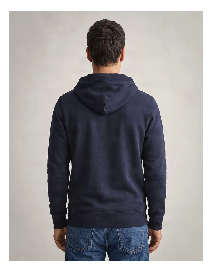Shield Hoodie in Evening Blue image 2