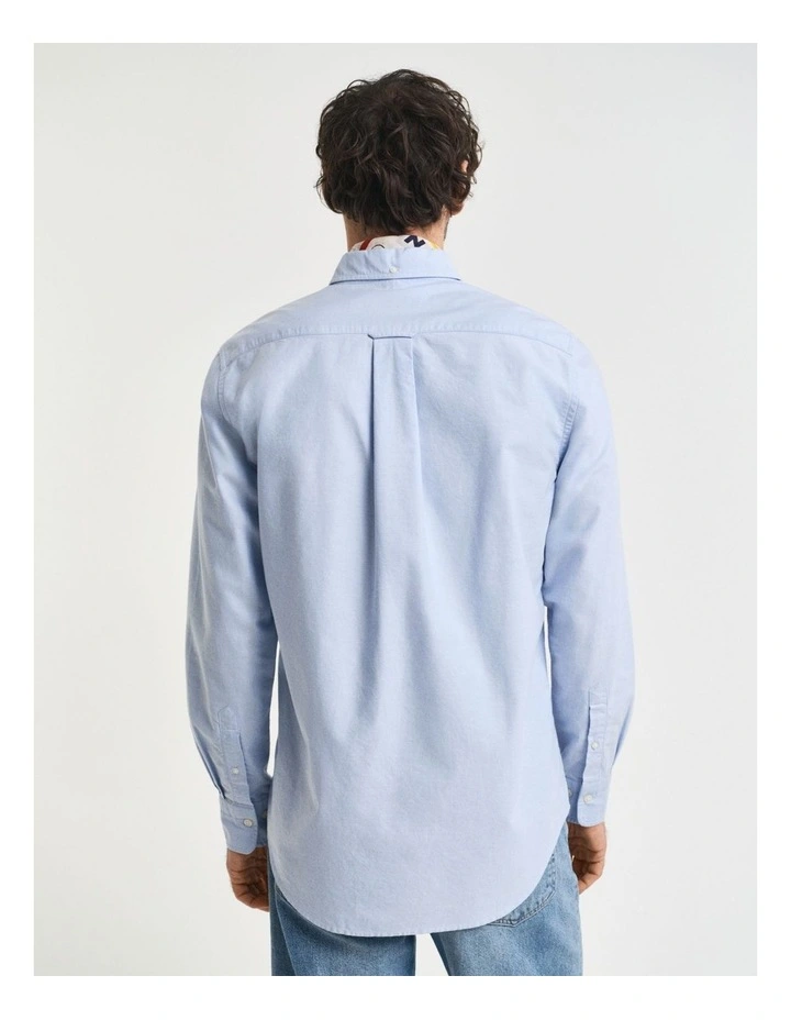 Regular Fit Oxford Shirt in Light Blue image 2