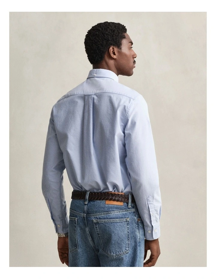Regular Fit Oxford Shirt in Light Blue image 2