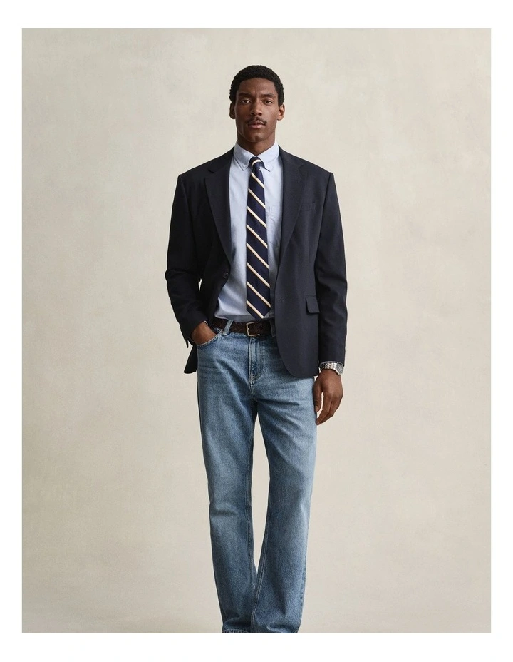 Regular Fit Oxford Shirt in Light Blue image 6