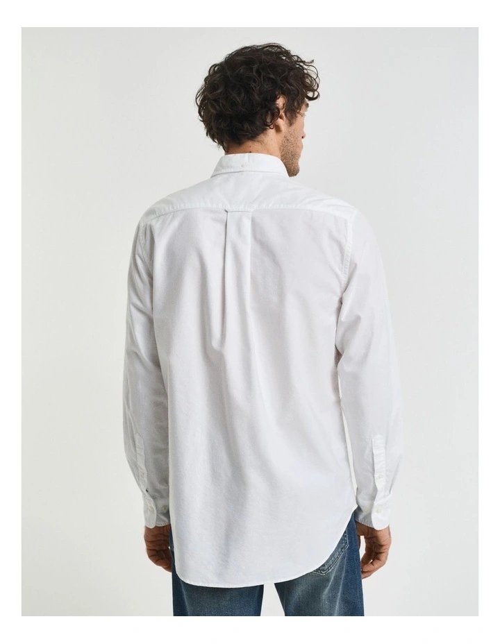 Regular Fit Oxford Shirt in White image 2