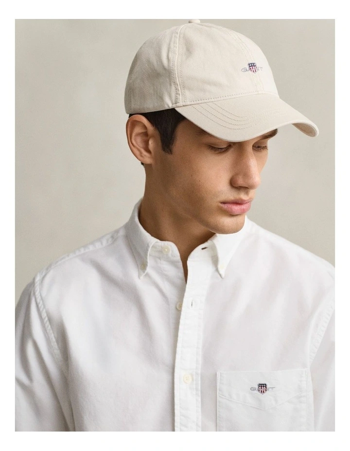 Regular Fit Oxford Shirt in White image 3