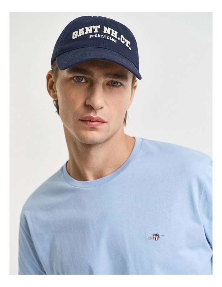 Shield T-shirt in Capri Blue image 4