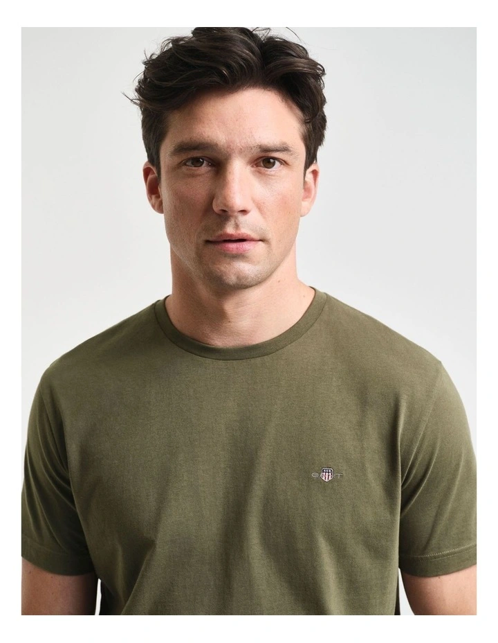 Shield T-shirt in Juniper Green image 4
