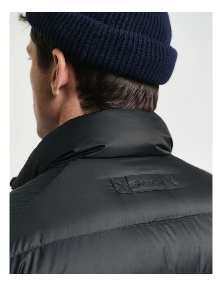 Light Down Jacket in Black image 5