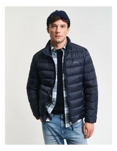 Light Down Jacket in Evening Blue