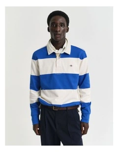 Barstriped Rugger in Lapis Blue