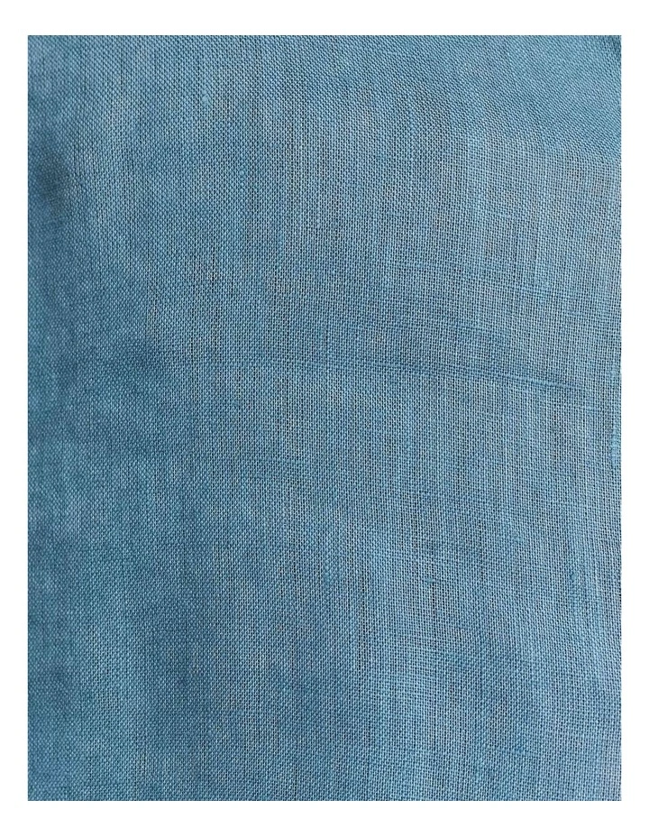 Cooper Linen Shirt in Blue image 6