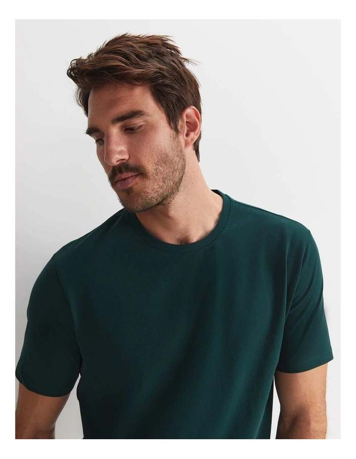 Supersoft Tee in Green image 3