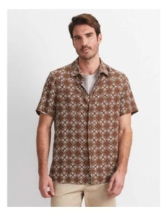 Howes Short Sleeve Print Shirt