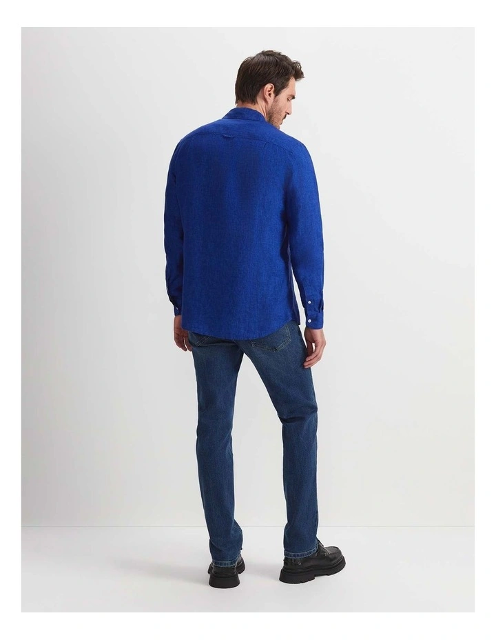 Long Sleeve Linen Shirt image 4