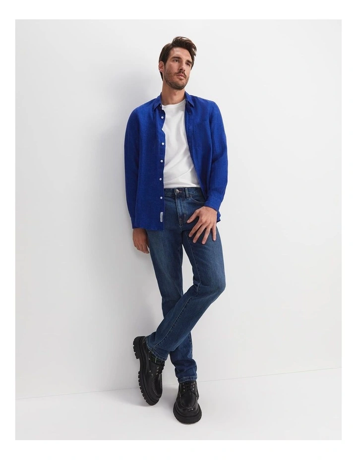 Long Sleeve Linen Shirt image 5