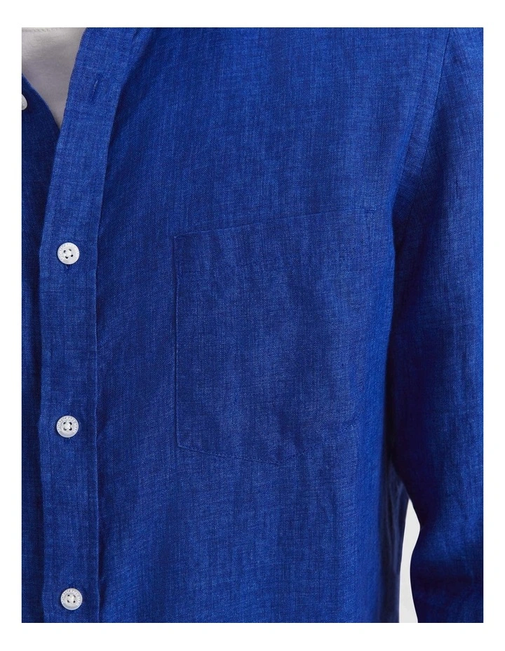 Long Sleeve Linen Shirt image 6