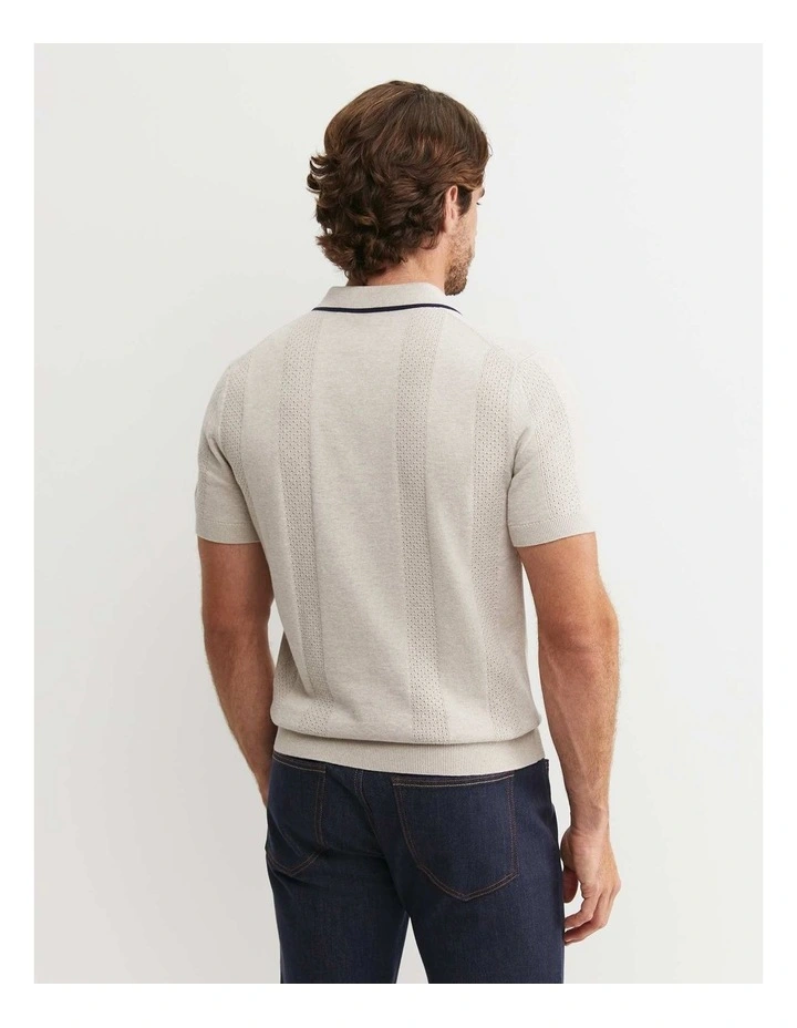 Luka Short Sleeve Knit Polo image 2