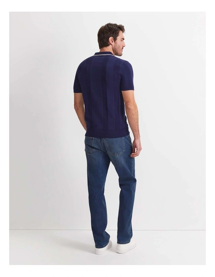 Luka Short Sleeve Knit Polo image 2
