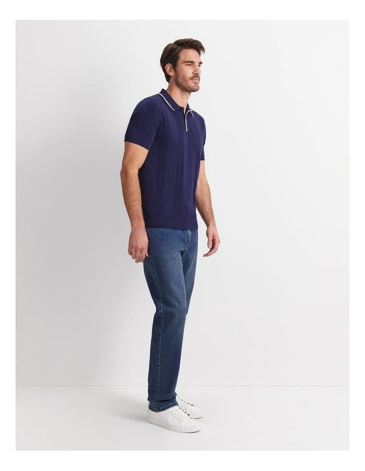 Luka Short Sleeve Knit Polo image 4