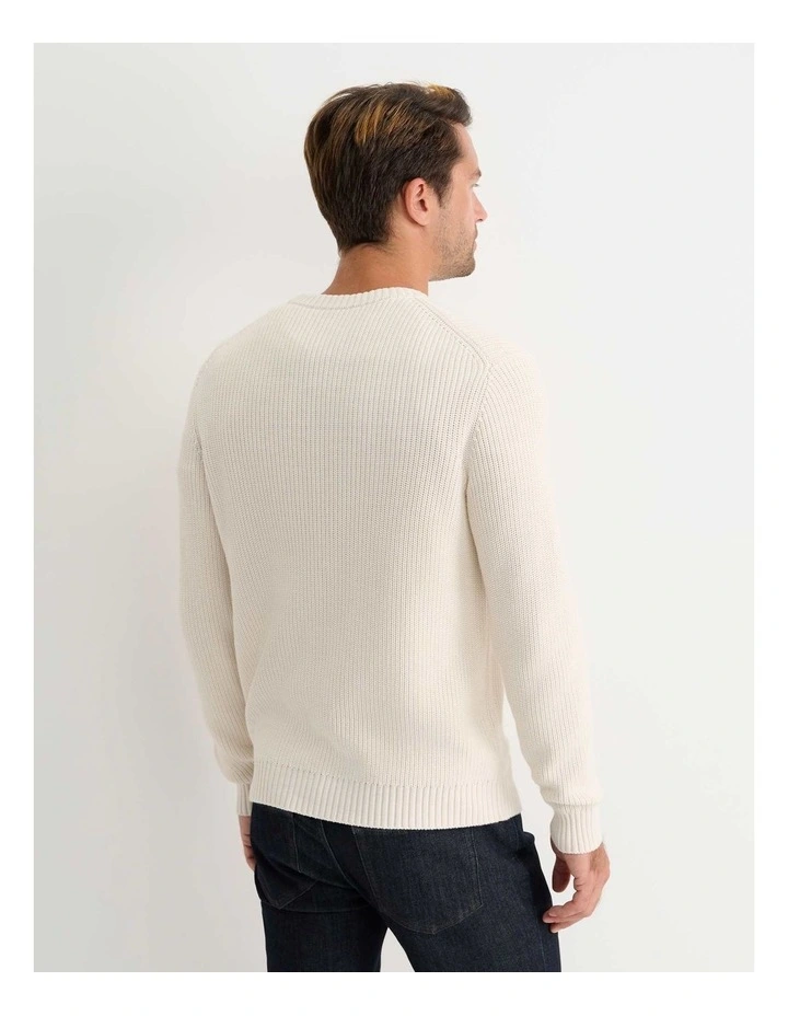 Finn Rib Crew Neck Knit image 2