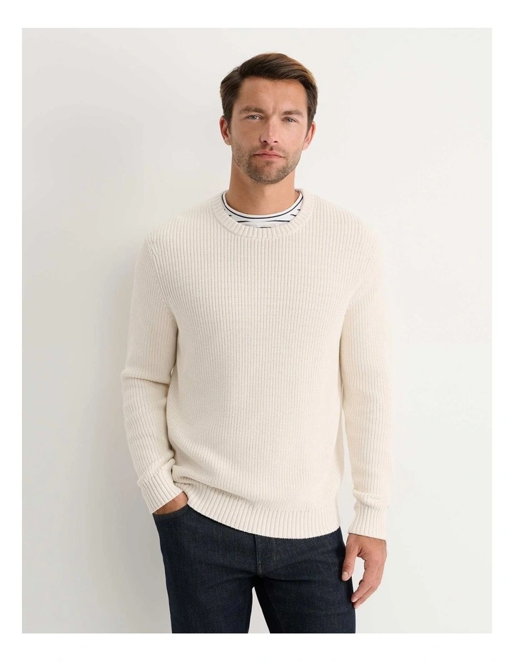 Finn Rib Crew Neck Knit image 4