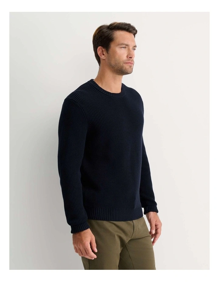 Finn Rib Crew Neck Knit image 4