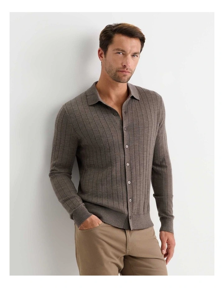 Angus Merino Knit Shirt image 1