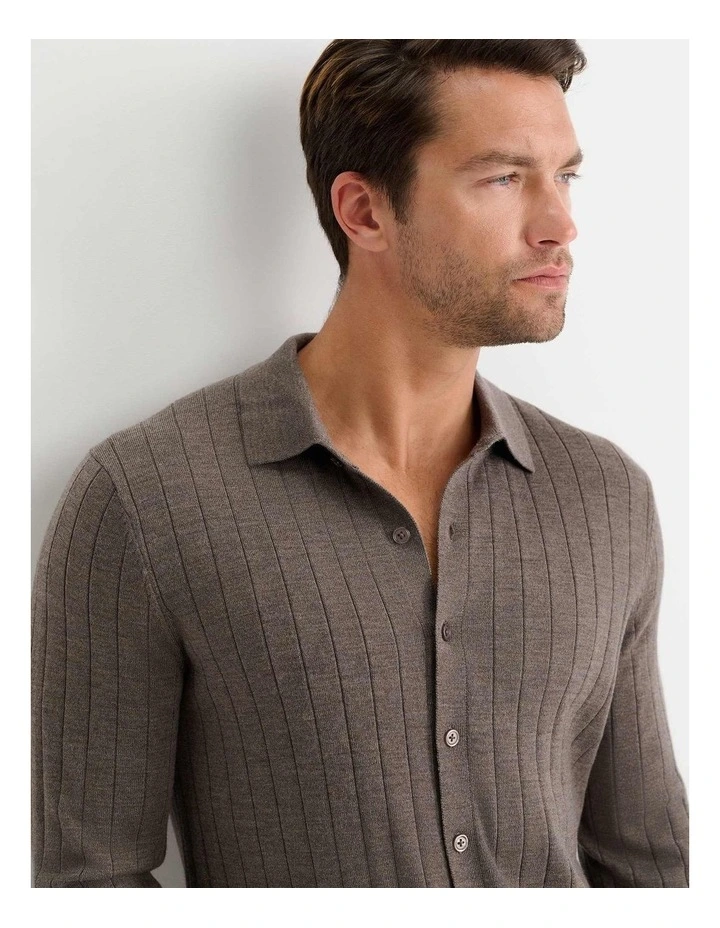 Angus Merino Knit Shirt image 4