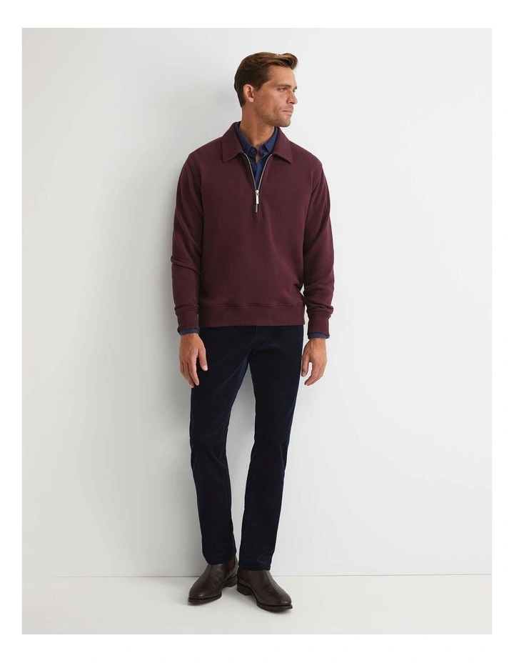 Collared Zip Sweat image 2