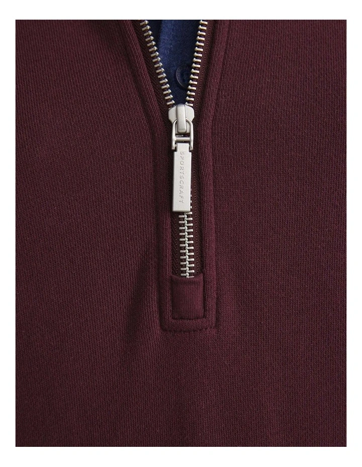 Collared Zip Sweat image 6