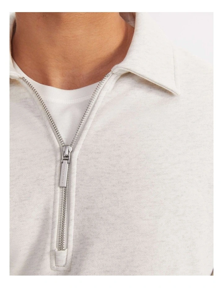 Collared Zip Sweat image 3