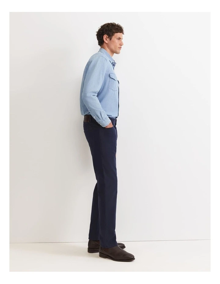 Bedford Jean in Mid Blue image 4