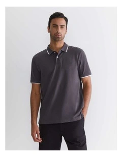 SC Tipped Pique Polo