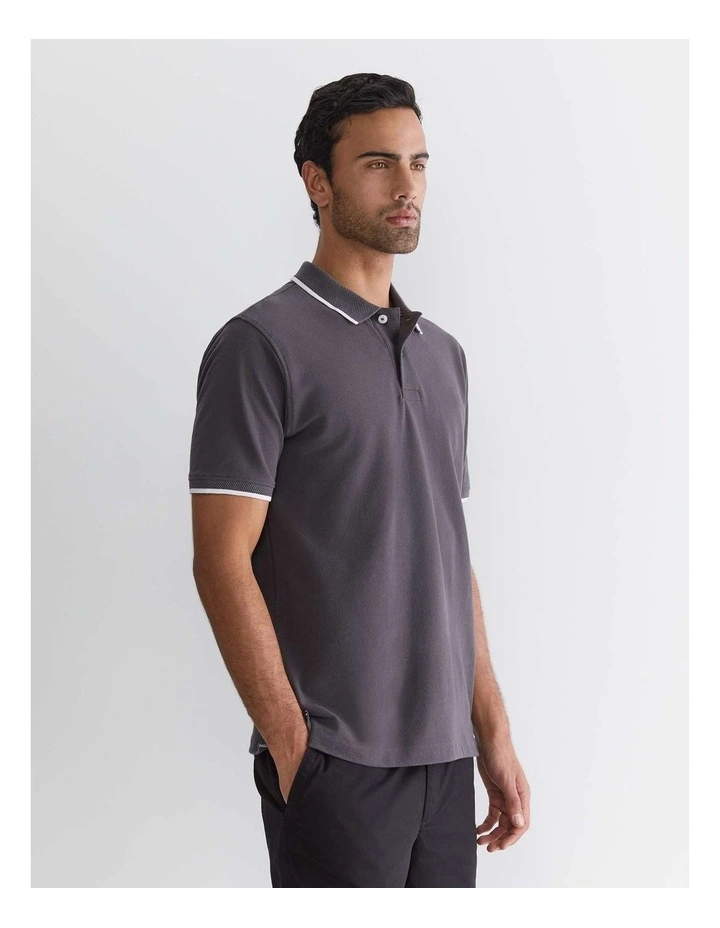 SC Tipped Pique Polo image 4