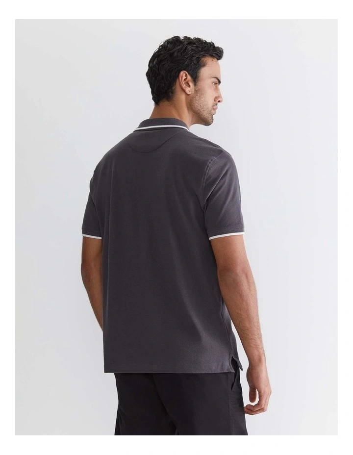 SC Tipped Pique Polo image 5