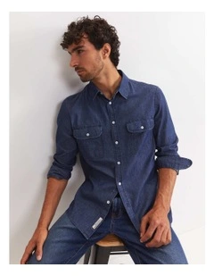 Long Sleeve Denim Shirt