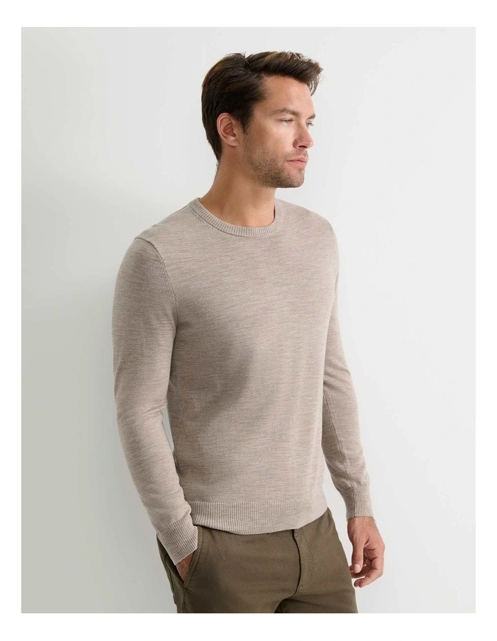 Merino Crew Neck Knit image 3