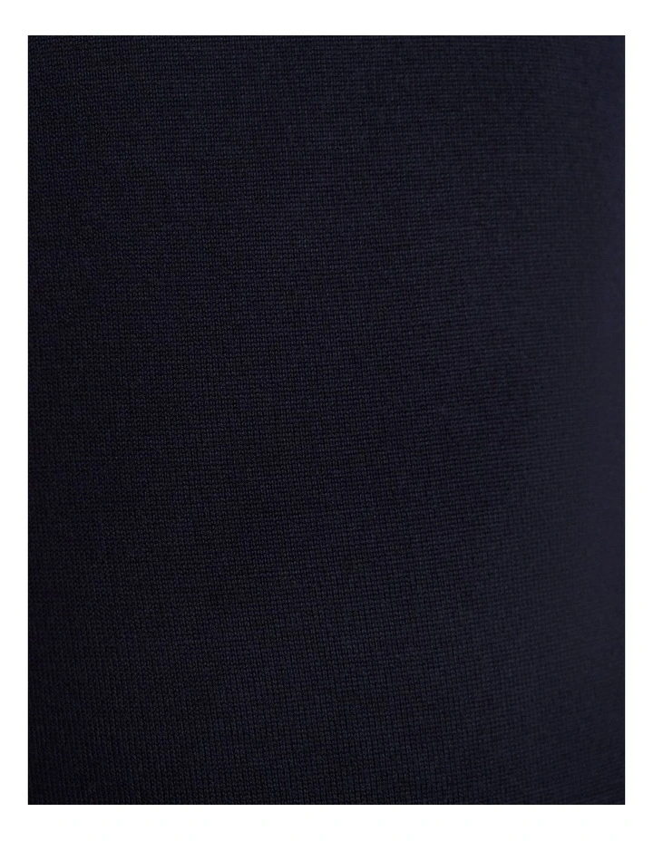 Merino Crew Neck Knit in Blue image 6