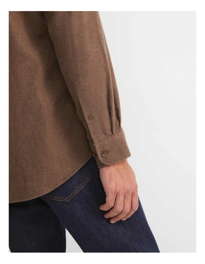 Jarron Long Sleeve Shirt in Cafe Melange image 5