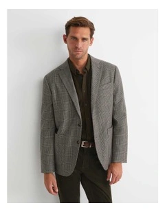 Tilbury Check Item Jacket in Grey