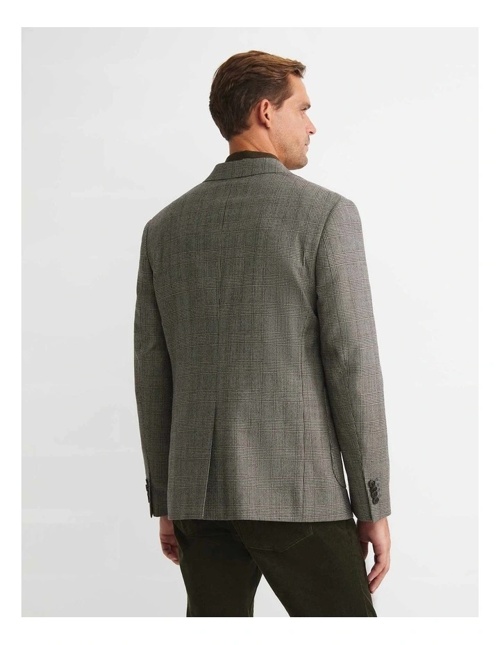 Tilbury Check Item Jacket in Grey image 2