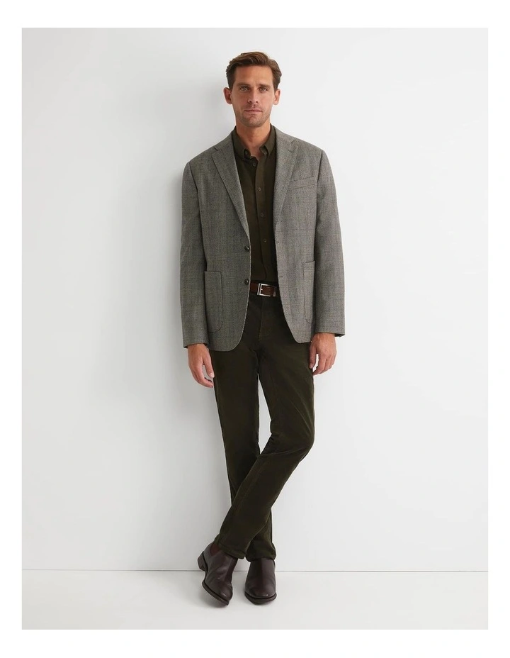 Tilbury Check Item Jacket in Grey image 3