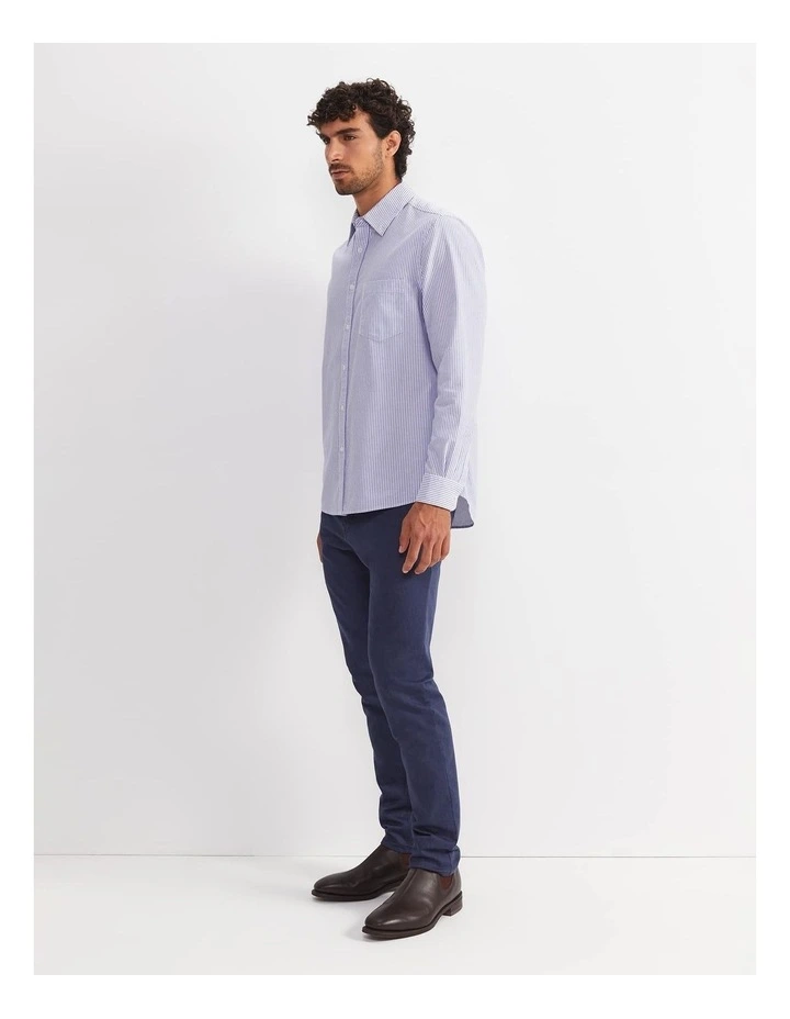 Oxford Stripe Long Sleeve Shirt image 5