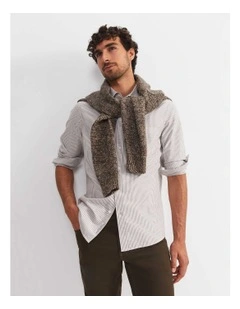 Oxford Stripe Long Sleeve Shirt