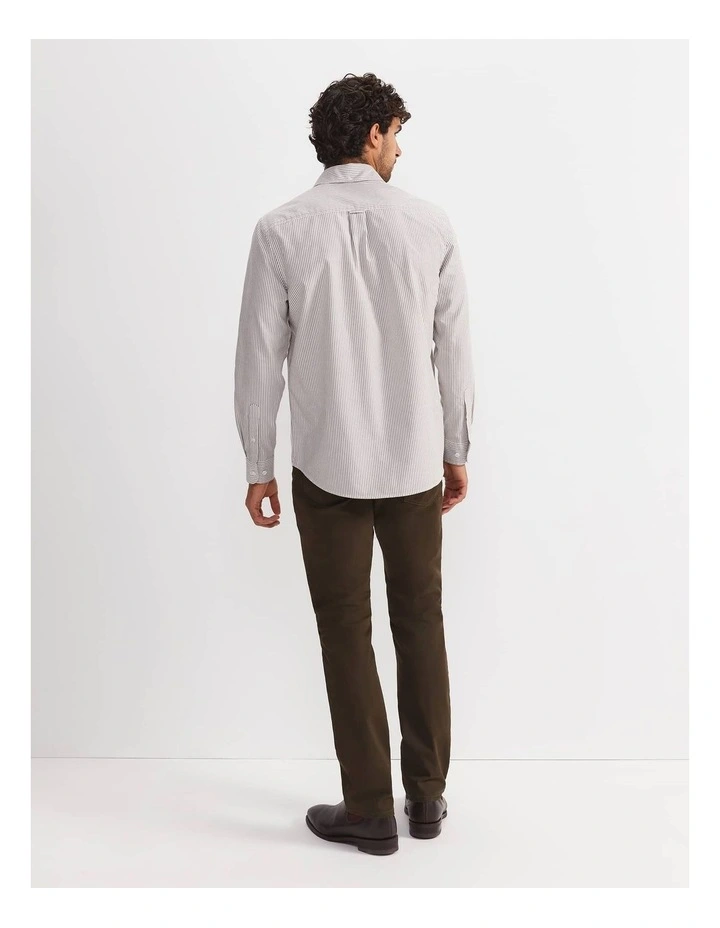 Oxford Stripe Long Sleeve Shirt image 2