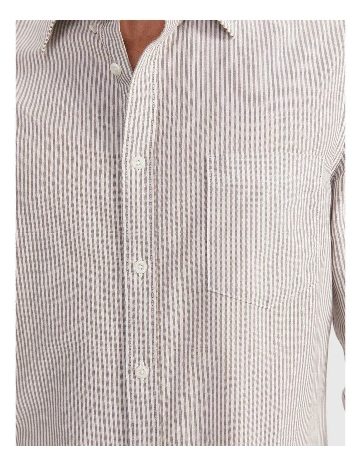 Oxford Stripe Long Sleeve Shirt image 6
