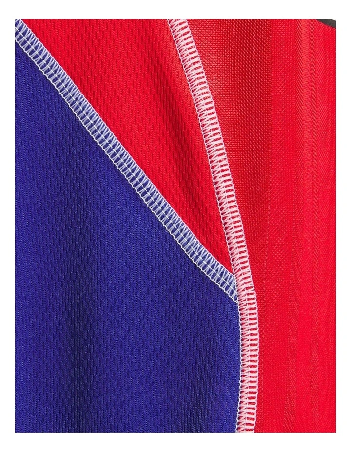 Obey Jersey Tops In Vector Red image 5