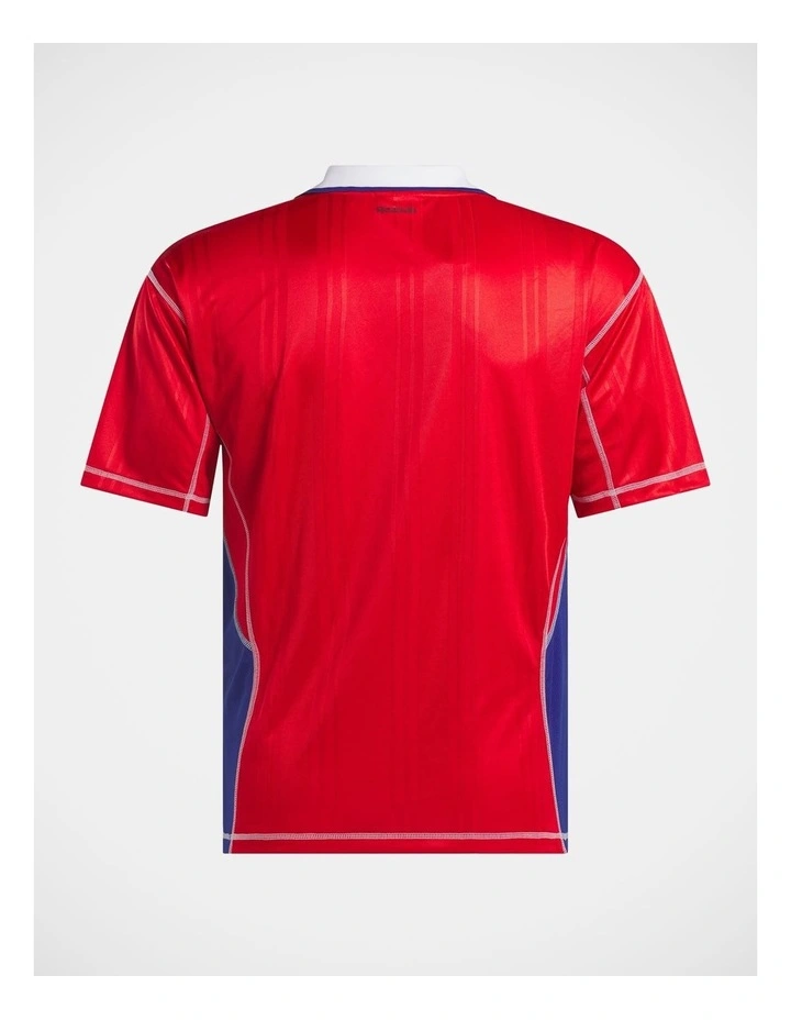 Obey Jersey Tops In Vector Red image 7