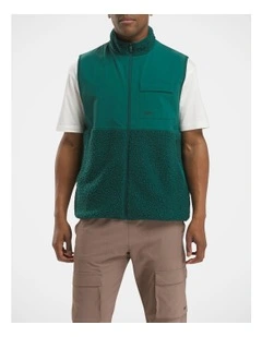Ac Skystretch Winter Vest In Collegiate Green