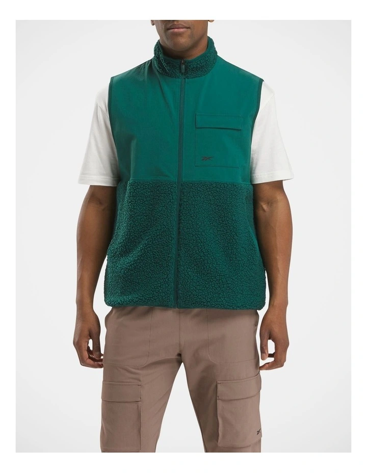 Ac Skystretch Winter Vest In Collegiate Green image 1