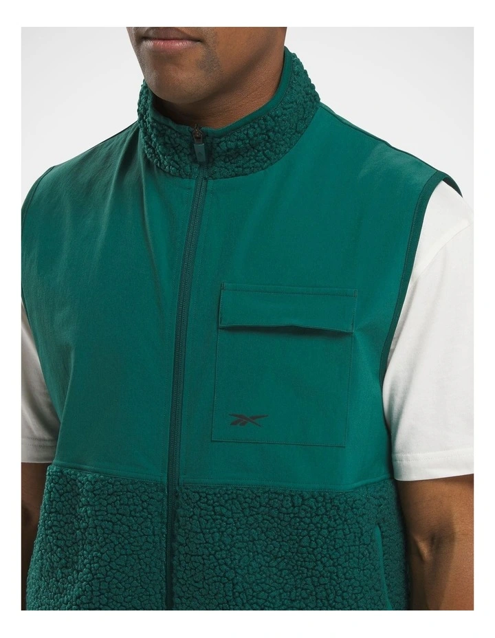 Ac Skystretch Winter Vest In Collegiate Green image 4
