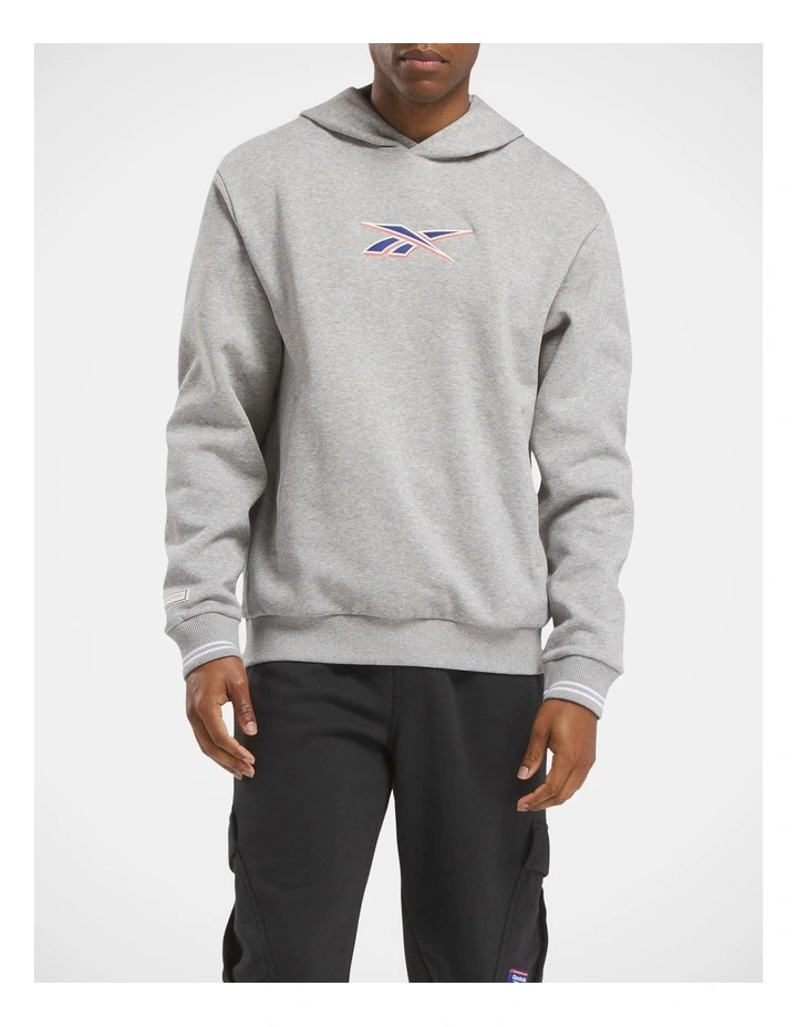 Cl Uniform Hoodie in Med Grey Heather/Med Grey image 1